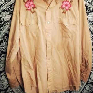 Vintage Western long sleeve. Sz. Lrg